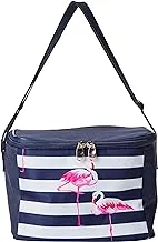 Sannea Insulated Double Deck Cooler Lunch Bag, Blue, Bd-Clr-1020