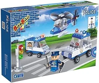 Banbao Police Series, Multi-Colour, 8128, 110 Pieces