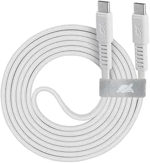 Rivacase PS6005 WT12 Type-C to Type-C Cable, 1.2 meter Length, White