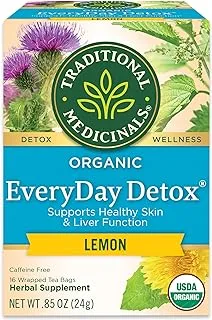 Traditional Medicinal Lemon Everyday Detox, 16 Teabags