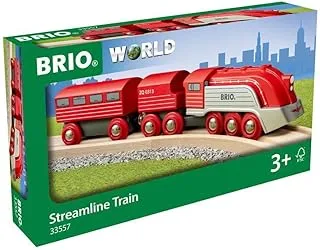 BRIO Streamline Train Red,silver 33557