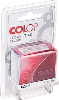 Colop Phrase Stamp 14X38Mm Cancelled In A Blister