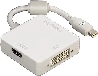 HAMA 53245 3in1 Mini DisplayPort Adapter for DVI, or HDMI - (Pack of1)