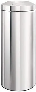 Brabantia Flameguard Waste Paper Bin, 30 L - Brilliant Steel