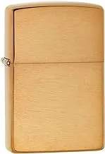 Zippo 204B Brushed Finish with Solid Brass Windproof Lighter