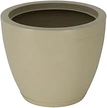 Tramontina 38cm Asteca Planter in Beige Polyethylene