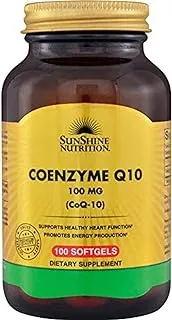 SUNSHINE NUTRITION Coenzyme Q10 100Mg 100 Softgels