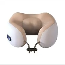 كاهن Cervical neck massage pillow multifunction electric charge retaining kneading shoulder cervical pillow U-shaped pillow