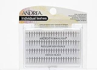 Andrea Permalash Individual Eye Lash Extension - Medium Black, Pack Of 1