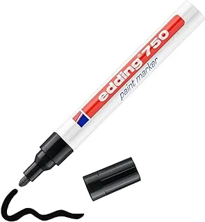 Edding Permanent Marker, Black, 759402