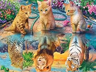 Buffalo Games kitten dreams 750 piece jigsaw puzzle, multi