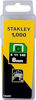 Stanley 1-Tra705T 8mm Heavy-Duty Staple (1000 Pieces)