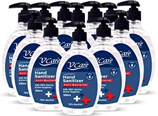 V Care Hand Sanitizer, 12 X 500 ml