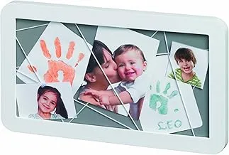 Baby Art Memory Board - White & Grey, Piece Of 1