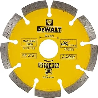 Dewalt Diamond Blade Laser 115Mm X 22.22Mm Segmented Dx3721