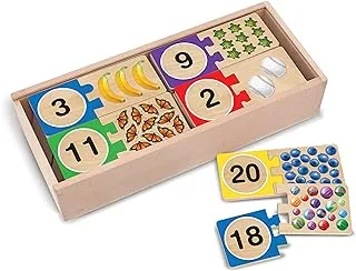 Melissa & Doug Number Puzzles, Multi/None, 885693438879