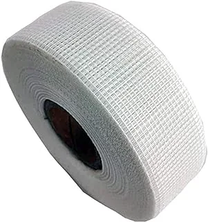 Royal Apex 50mm X 90mtr Long Plasterboard Mesh Joint Scrim Drywall Fibre Glass Self Adhesive, Wall Hole or Crack Repair Gypsum Board Joint Tape