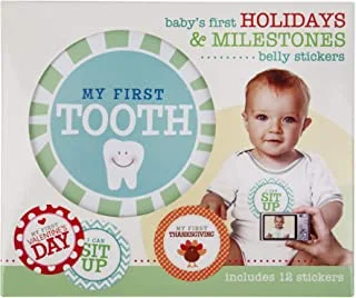 C.R. Gibson First Year Milestones And Holidays Baby Belly Stickers