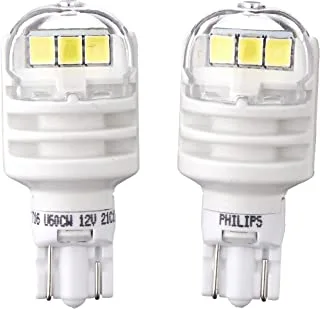 Philips Automotive Lighting 921WLED Ultinon LED Bulb (White), 2 Pack