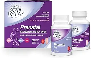 21st Century Prenatal M.V Tabs + DHA S.G - 120 Tablets