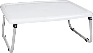 Plastic Multipurpose Folding Table,White