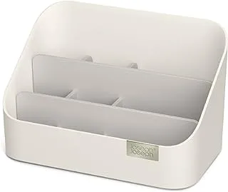 Joseph Joseph Viva Tiered Cosmetic Organiser, Small, Cream, 75002, Make Up Caddy