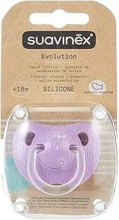 Suavinex Meaningful Life Evolution Bear Anatomical Soother - Purple