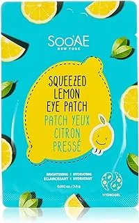 Soo’Ae New York. Squeezed Lemon Hydrogel Eye Brightening Patch. Made In Korea