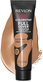 REVLON Color Stayfull Cover Foundation Intl W Spf 10 Natural Tan, 330 Natural Tan, 30 ml (Pack Of 1)