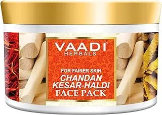 Vaadi Herbals Organic Saffron Sandalwood Face Pack, 600 Gms/ 21.16 Oz.