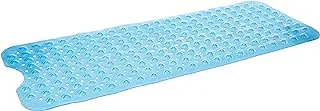 Anti slip Bath Mat Shower Mat With Suction, Blue