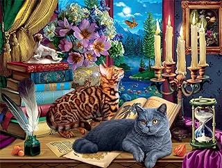 Buffalo Games - Cats And Candelabra - 750 Piece Jigsaw Puzzle