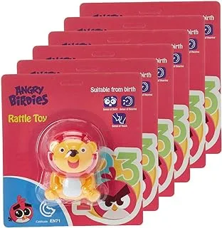 Angry Birds-Rattle Toy Lion (Pack Of 6)