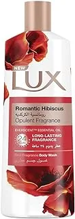 Lux Perfumed Body Wash Romantic HibiscUS For 24 Hours Long Lasting Fragrance, 500Ml