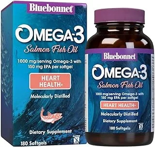 Blue Bonnet Omega-3 Salmon Oil 1000 Mg Softgel Capsules