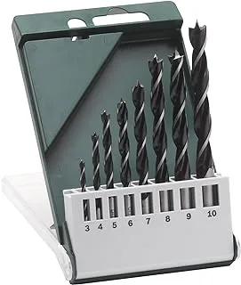 Bosch 2609255215 Brad Point Drill Bit Set (8 Pieces)