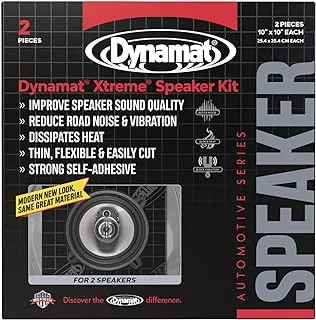 Dynamat Xtreme Speaker Kit - Sound Deadening and Audio Enhancing