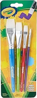 4Ct Flat Brush Set