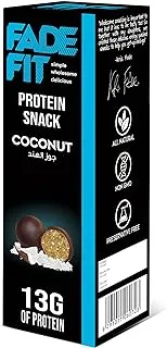 FADE FIT Coconut Protein Balls - 60g Gluten-Free Snack with 13g of Protein per Serving