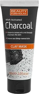 Beauty Formulas With Activated Charcoal Clay Mask 100 Millitres