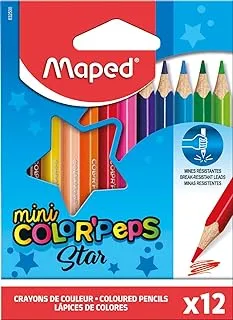 Maped Twelve Mini Colouring Pencils (Single pack) 832500