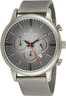 Daniel Klein Mens Quartz Watch, Analog Display And Stainless Steel Strap Dk12246-2