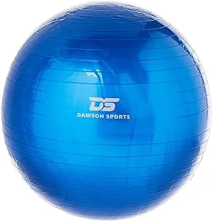 Dawson Sports Unisex Adult 12004 Anti Burst Gym Ball (12004) - Blue, Largearge