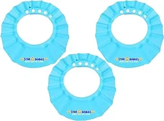 Star Babies Kids Shower Cap, Pack Of 3, Blue , Pack Of 1