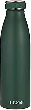 Sistema Stainless Steel Bottle Dark Green 500ml, 5500