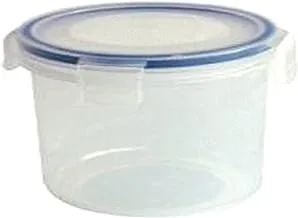 Addis Clip and Close Round Tall Food Storage Container, 550 ml Capacity, Clear