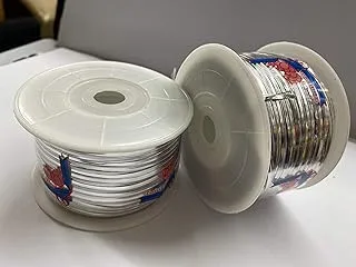 PARTY TIME - Silver Long Wire Twist Ties Rolls, with Iron (100 meters)