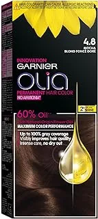 Garnier Olia, No Ammonia Permanent Hair Color With 60% Oils, 4.8 Mocha