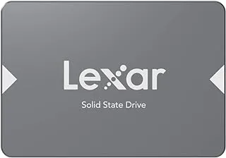 Lexar Lns100-256Rb Lexar Ns100 2.5 بوصة Sata Iii (6 جيجابايت / ثانية) 256 جيجابايت محرك أقراص الحالة الصلبة ترقية لأجهزة الكمبيوتر المحمول أو سطح المكتب الأسود