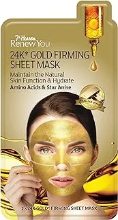 7th Heaven Montagne Jeunesse Renew You 24K Gold Firming Face Sheet Mask